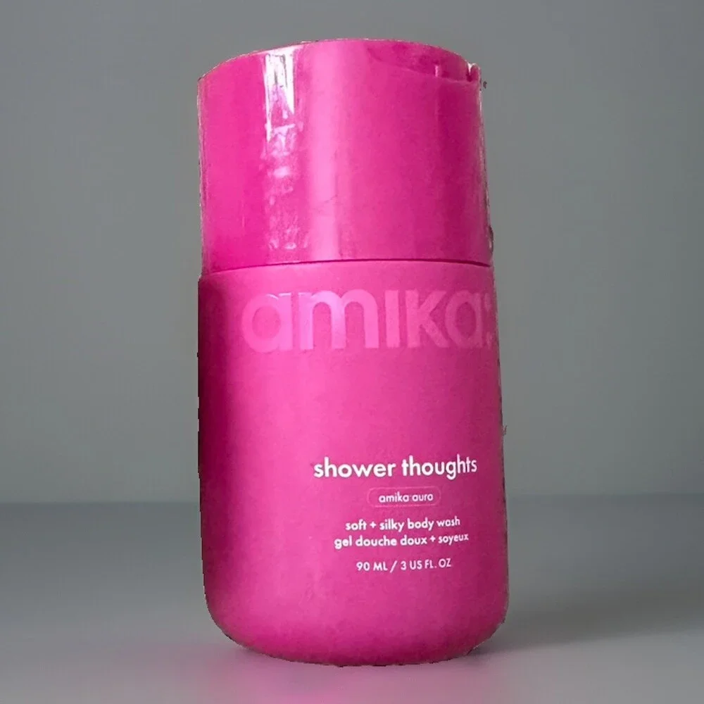 amika:aura Shower Thoughts Body Wash & Big Embrace Body Butter Travel size